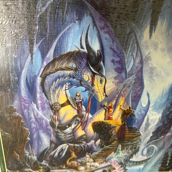 Cobble Hill 1000 Piece Jigsaw Puzzle "Dragonforge" Dragons Medieval Mystical - Picture 4 of 8